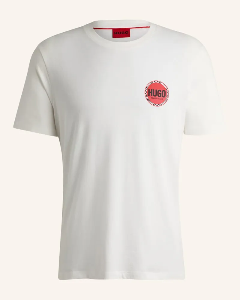 HUGO BOSS T-Shirt DANETCHORB Regular Fit Beige