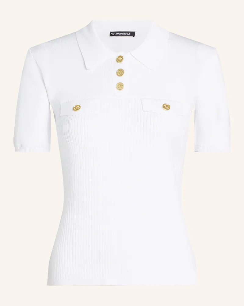 Karl Lagerfeld Top Weiss