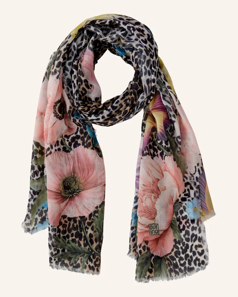 Oui  Oui Schal rosa Beige