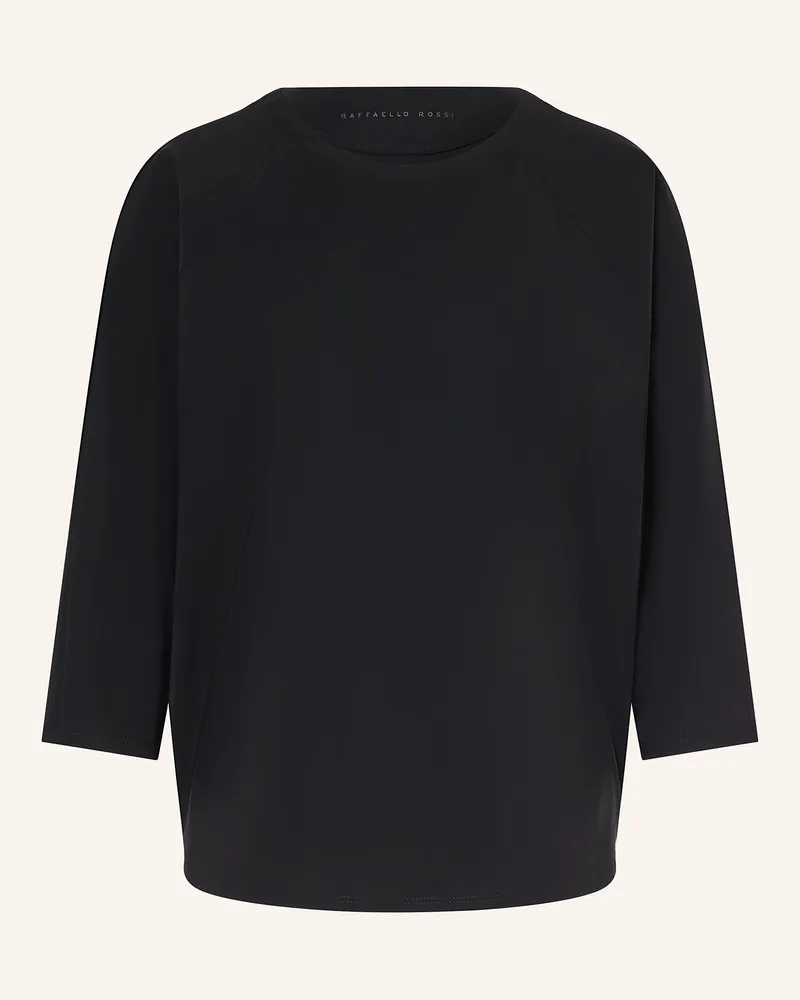 RAFFAELLO ROSSI  Shirt GRAZIA mit 3/4-Arm Schwarz