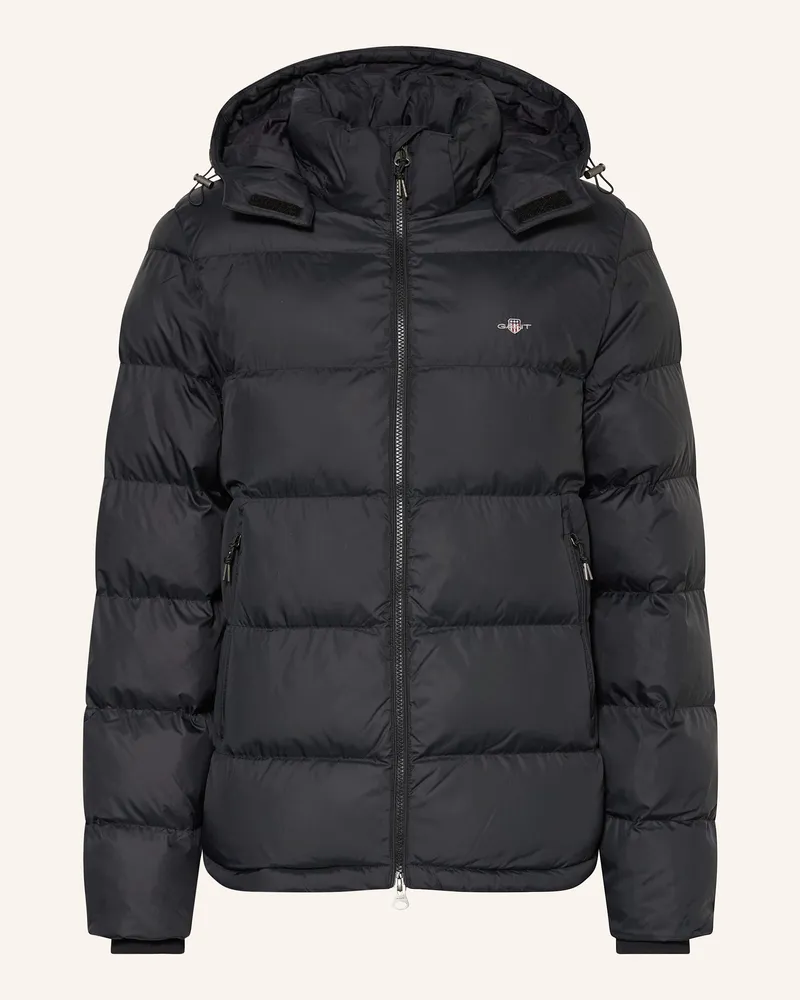 Gant Steppjacke schwarz Schwarz