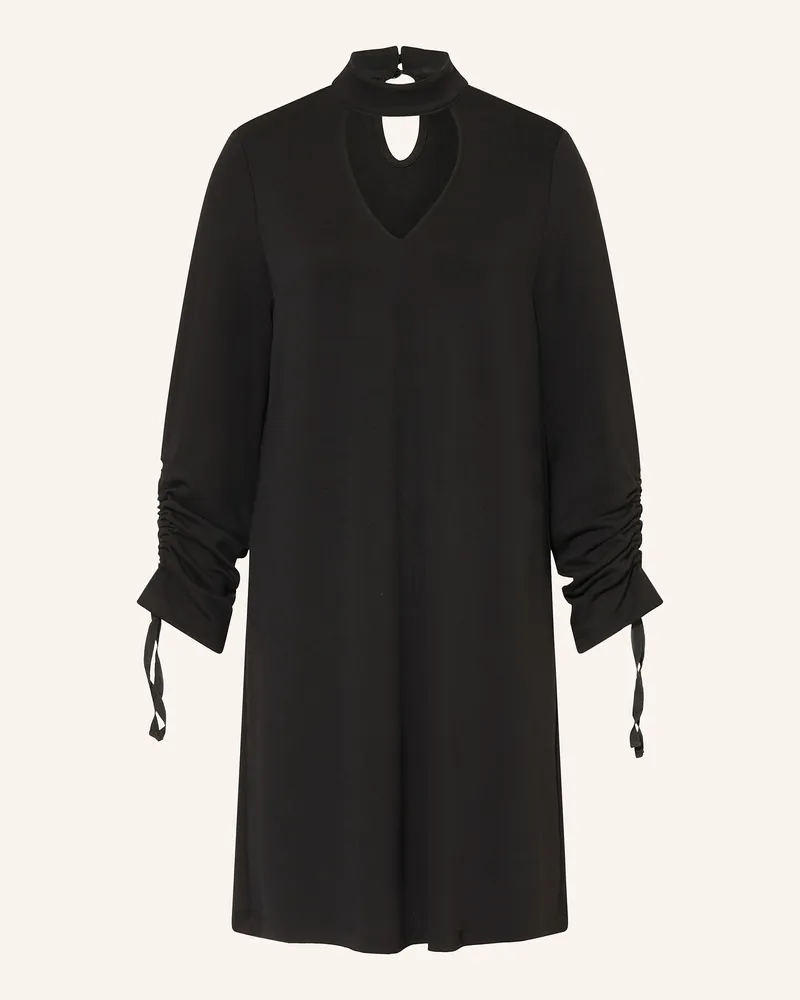 Riani Jerseykleid mit Cut-out Schwarz