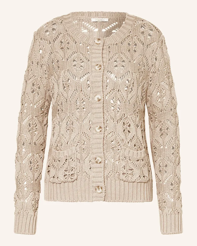 lilienfels Strickjacke beige Beige