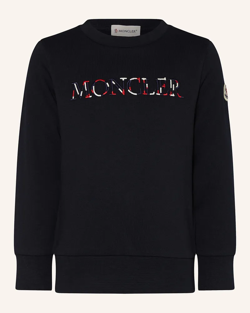 Moncler Sweatshirt blau Dunkelblau