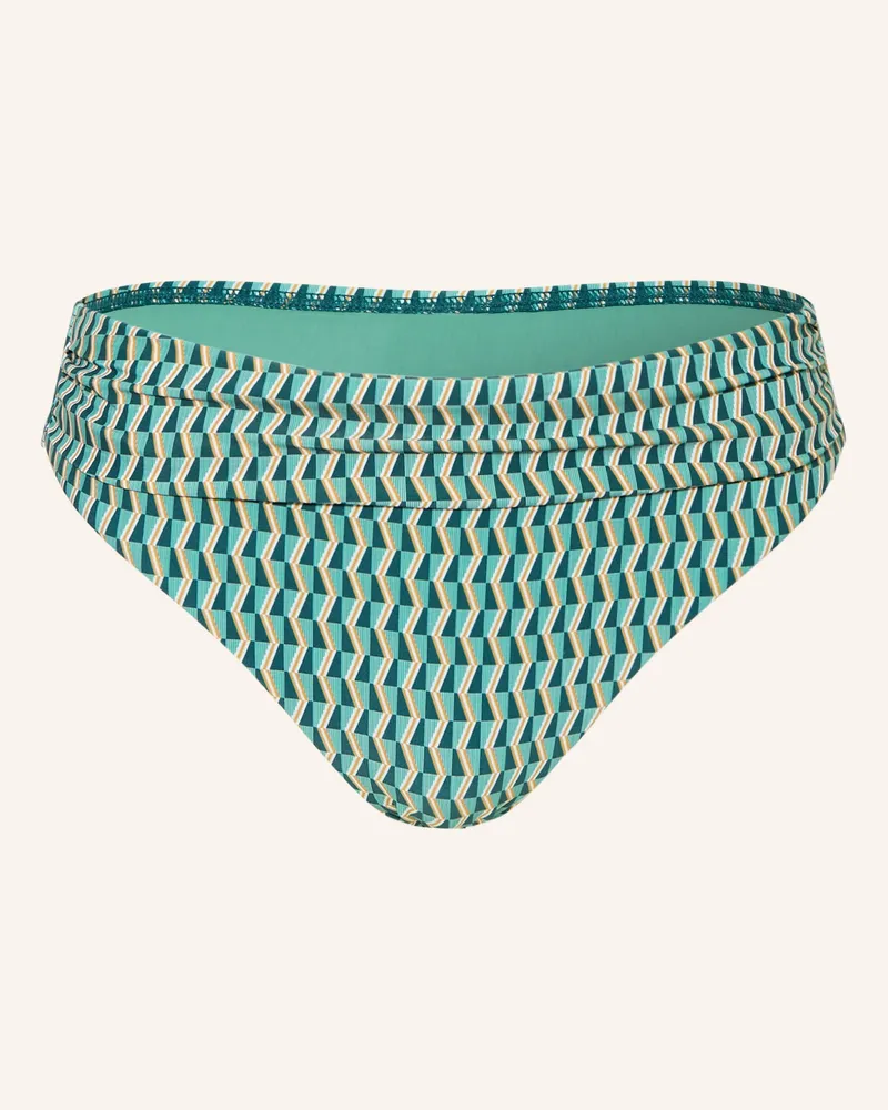 Cyell Basic-Bikini-Hose Groovy Graphic gruen Grün