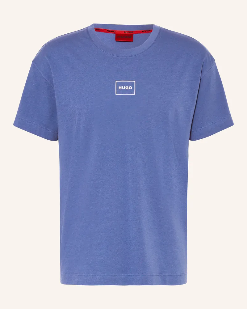HUGO BOSS Schlafshirt Laze blau Blau
