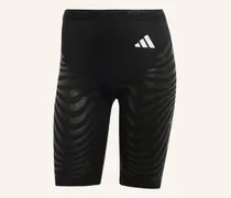 Adizero Control Running Kurze Leggings schwarz