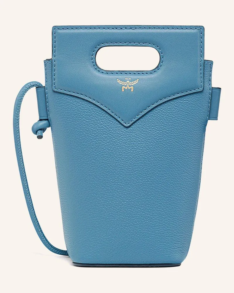 MCM Pouch Blue