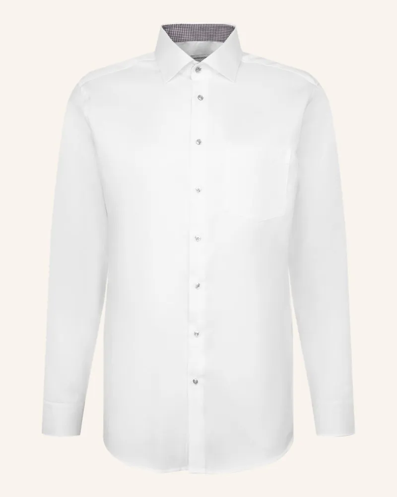 Seidensticker Business Hemd Comfort Fit weiss Weiss