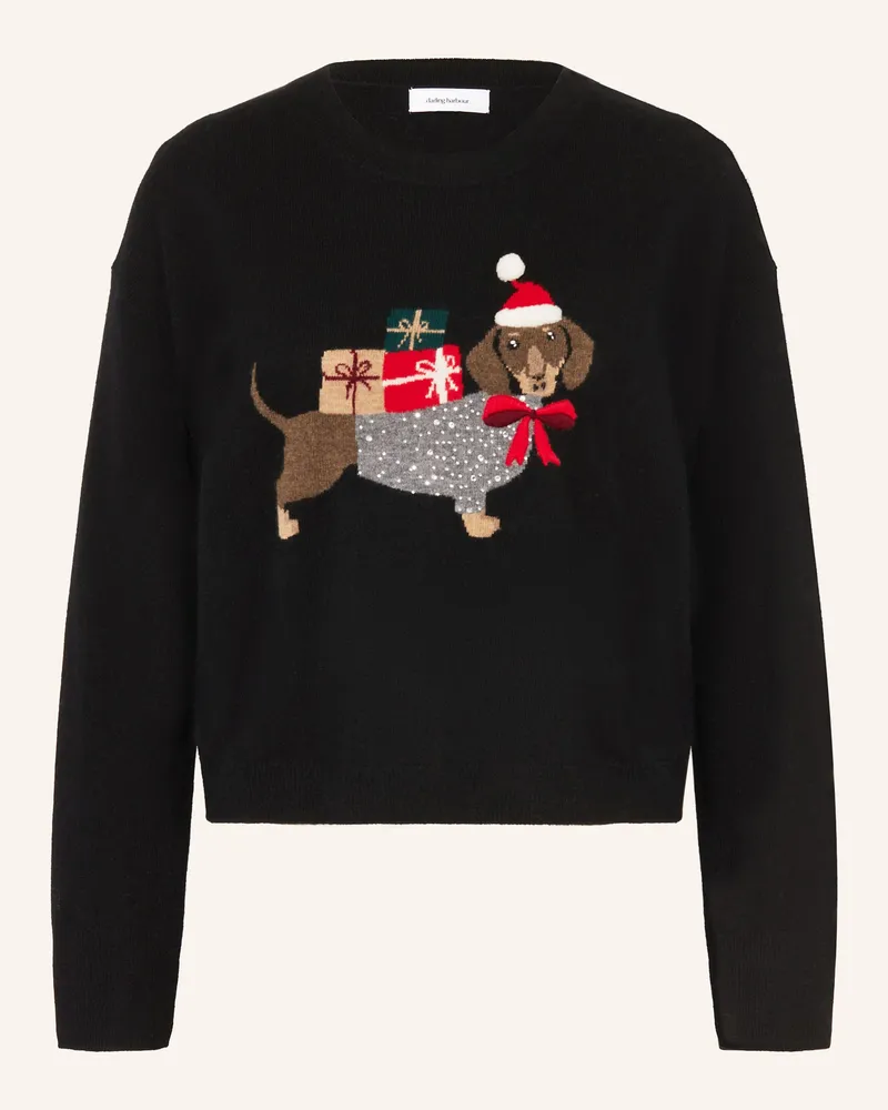Darling Harbour Pullover schwarz Black