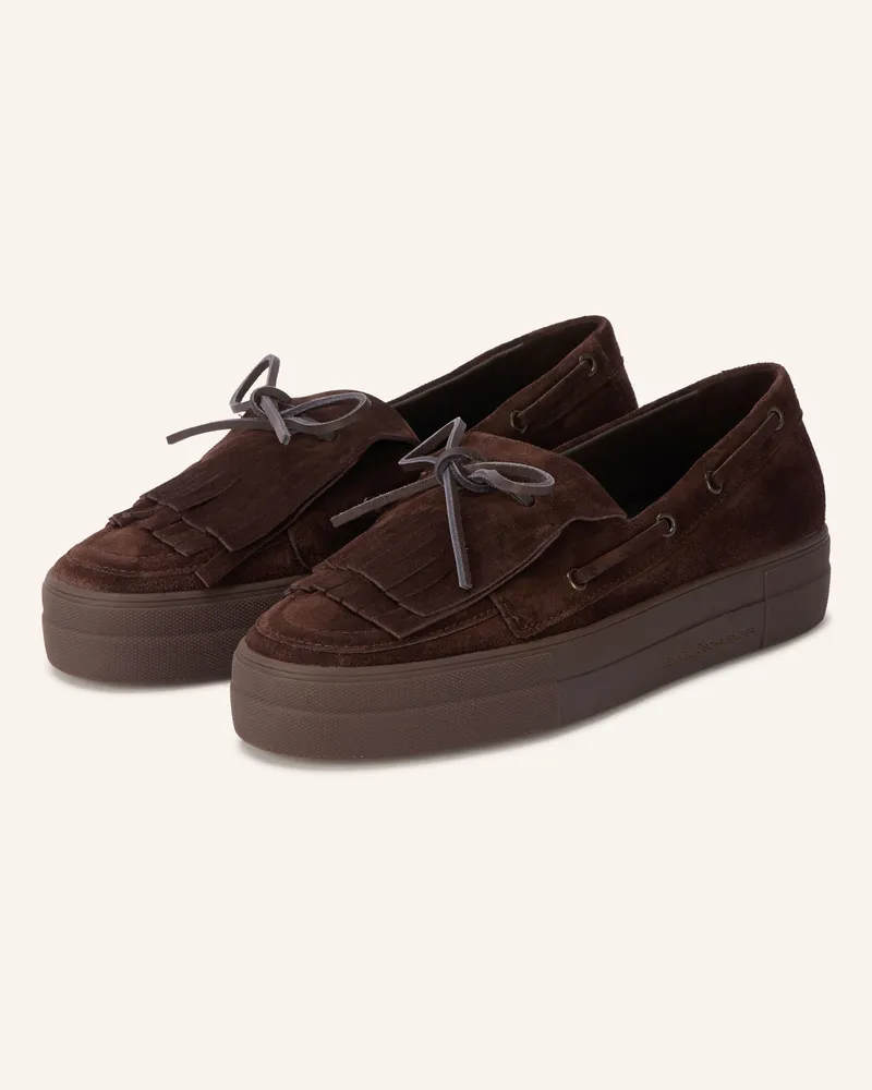 Kennel & Schmenger Bootsschuhe Alec braun Dunkelbraun