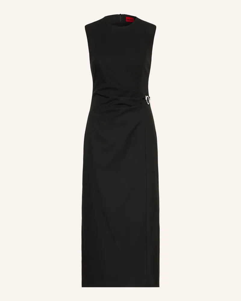 HUGO BOSS Kleid Klinda schwarz Schwarz