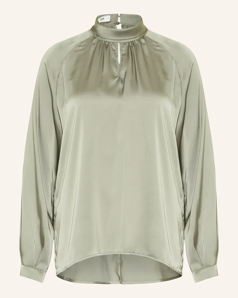 cinque Blusenshirt CITIPSY aus Satin Grün