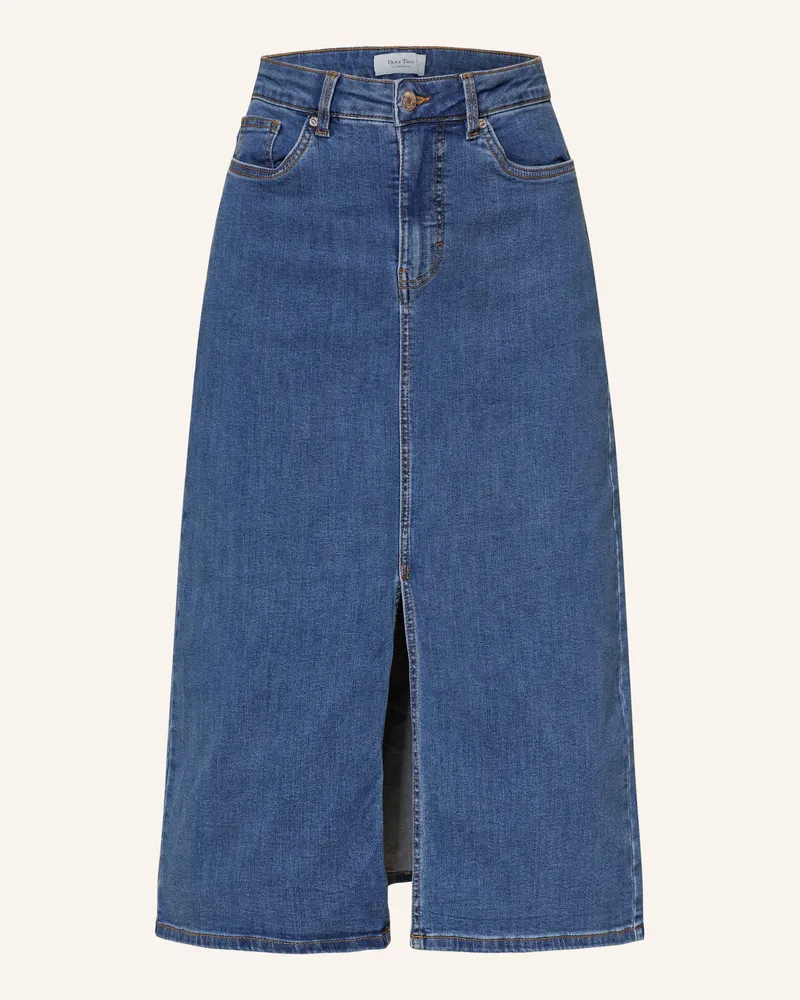 Part Two Jeansrock Dillinpw blau 300157