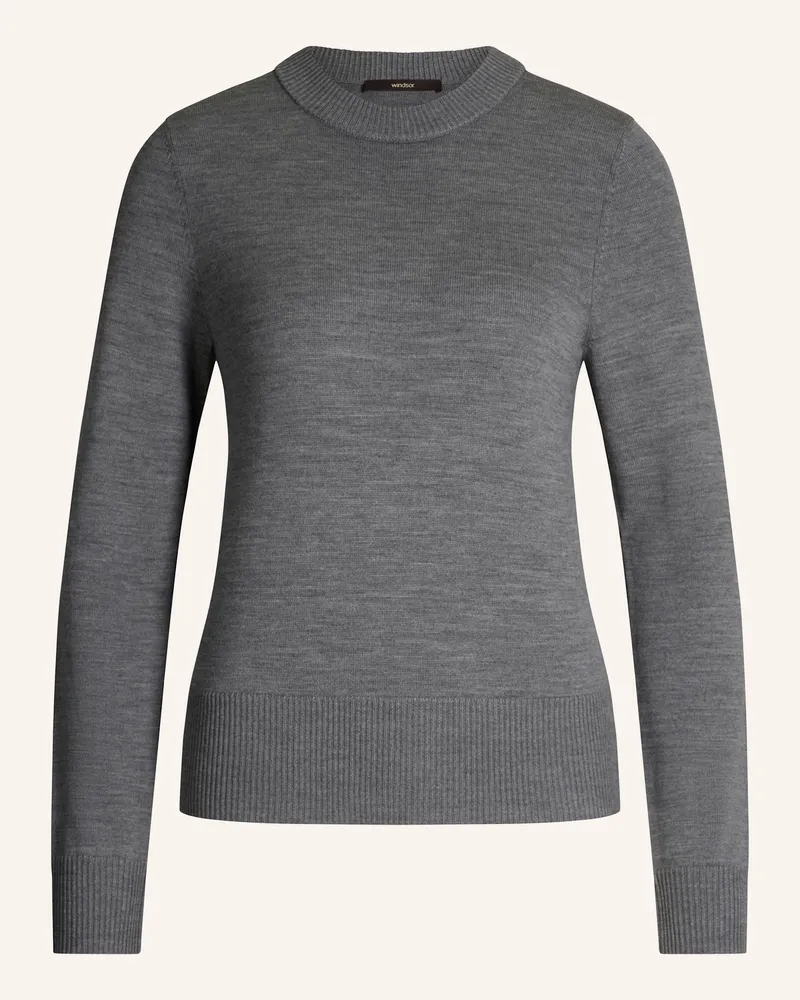 windsor. Pullover Grau