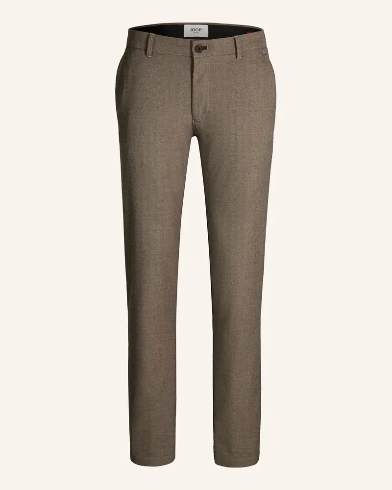 JOOP! Stoffhose Modern Fit Braun