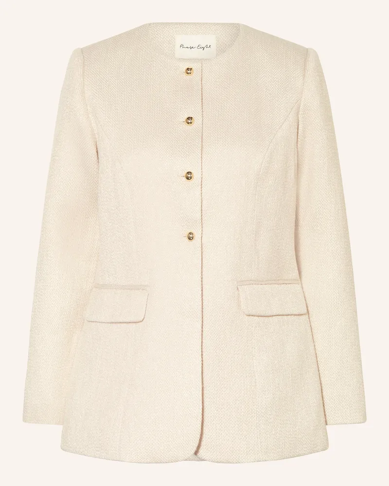 Phase Eight Bouclé-Blazer GRAZIELLA Creme