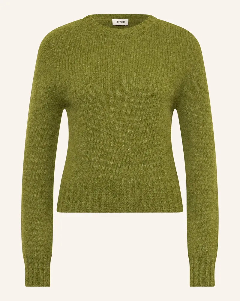 Drykorn Alpaka-Pullover Fida gruen Grün