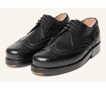 Schnürer RIO FULL-BROGUE BC - SCHWARZ