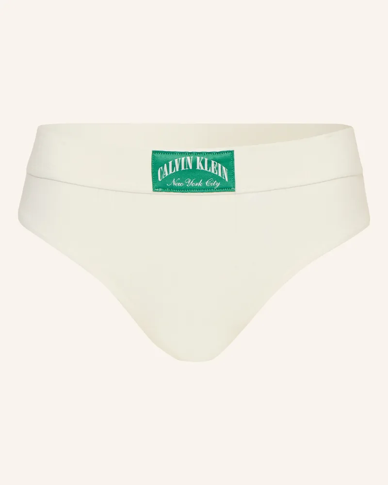 Calvin Klein String Heritage Classic Cotton Stretch weiss Creme