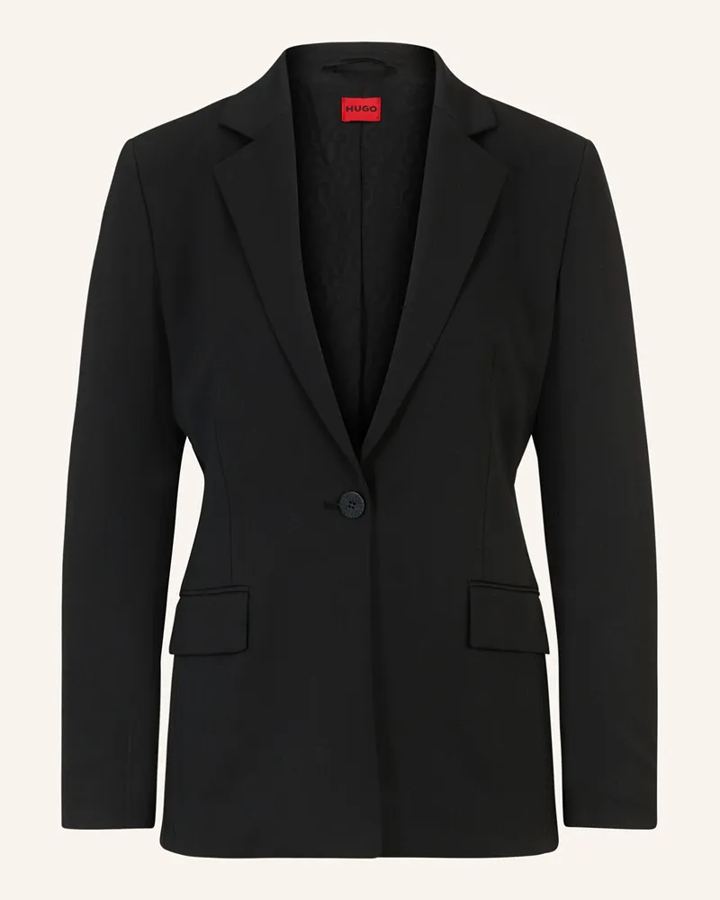 HUGO BOSS Blazer Atana schwarz Schwarz