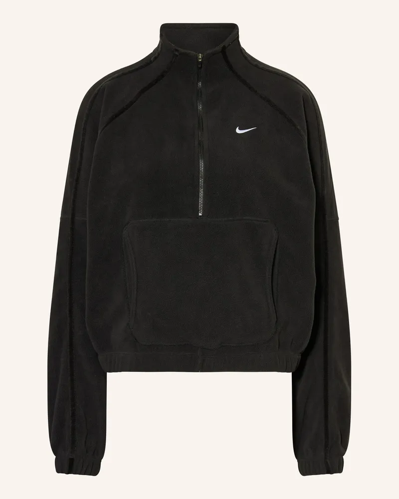 Nike Fleece-Troyer ONE Schwarz