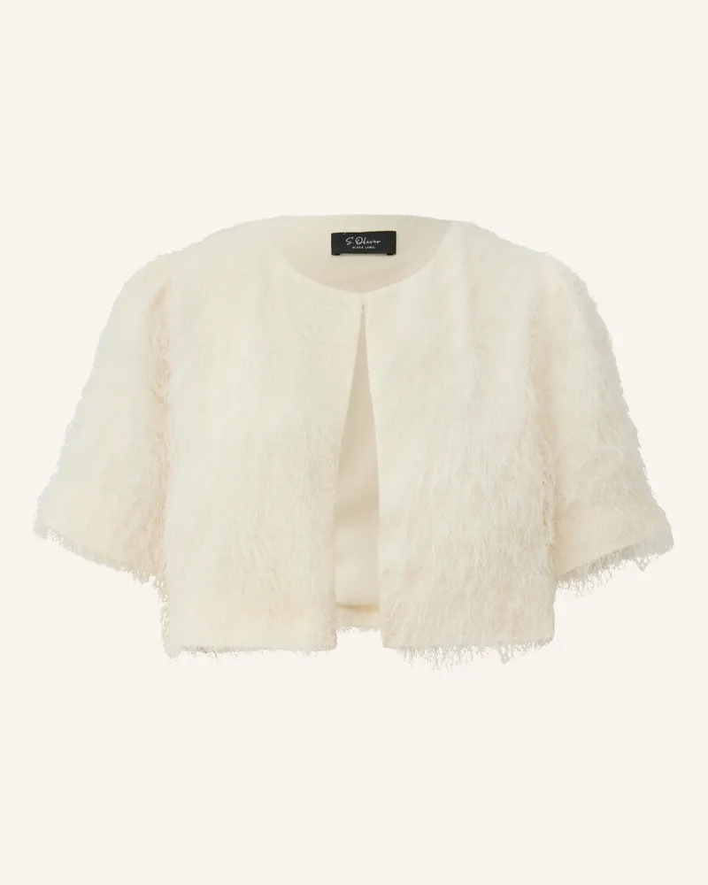 S.Oliver Bolero weiss Creme