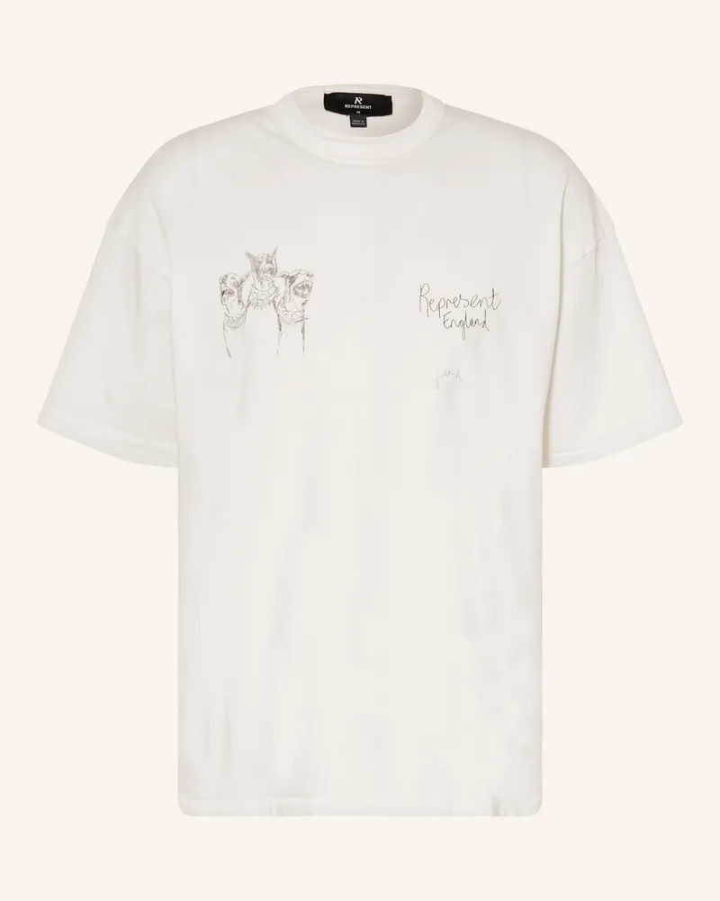 REPRESENT T-Shirt weiss Weiss