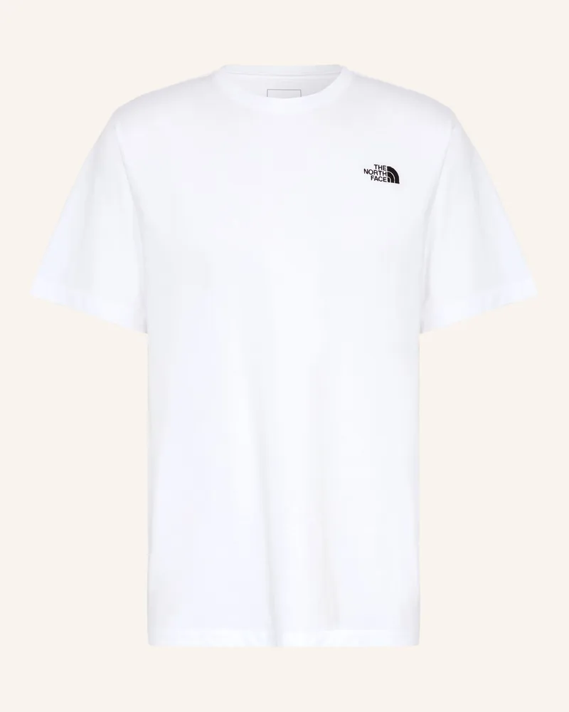 The North Face T-Shirt Evolution Simple Dome weiss Weiss