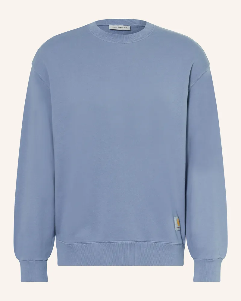 Carhartt WIP Sweatshirt Hudson blau Hellblau