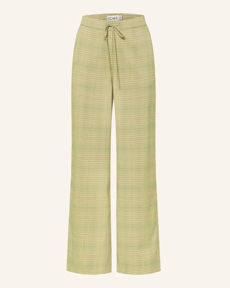 ICHI Hose Ihjoli gruen Grün