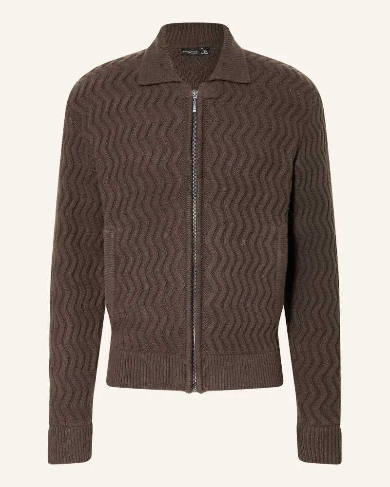 van Laack Strickjacke Vl-Sedro-Xx braun Dunkelbraun