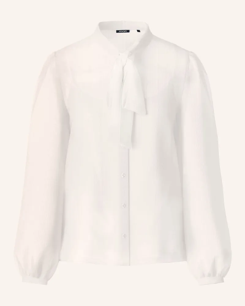 JOOP! Schluppenbluse BANITA Weiss