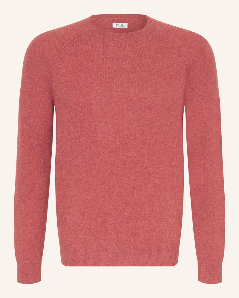 paul Cashmere-Pullover Hellrot