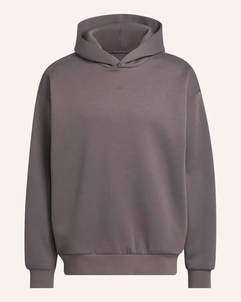 adidas Hoodie BASKETBALL FLEECE Taupe