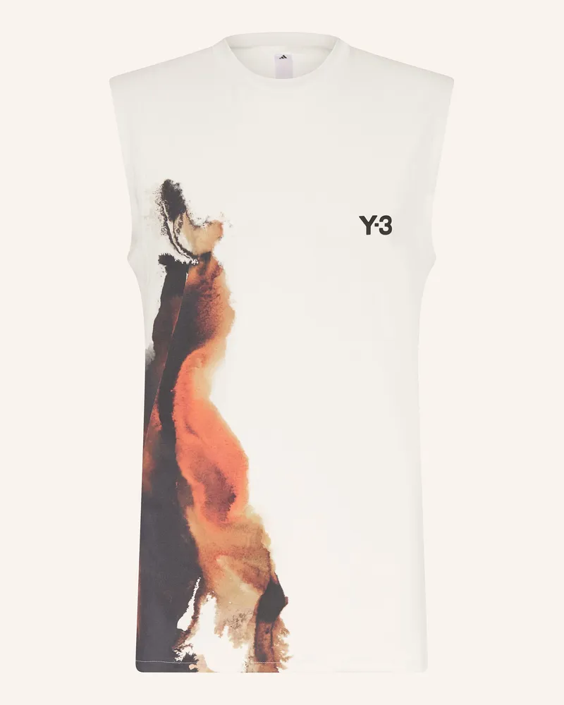 Y-3 Tanktop Y-3 TENNIS PRO Creme