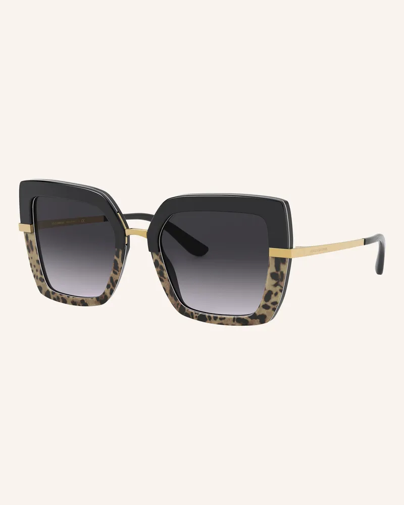 Dolce & Gabbana Sonnenbrille dg4373f schwarz Havana