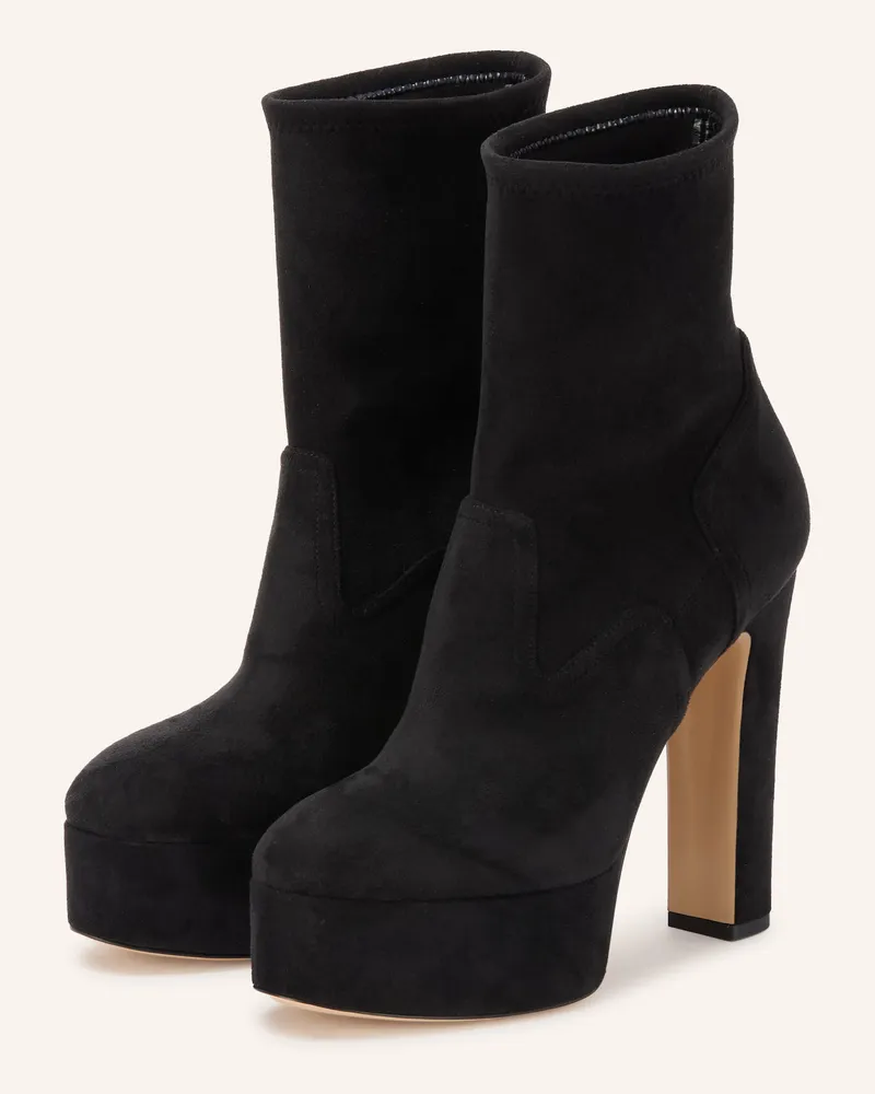Casadei Plateau-Stiefeletten Patty Arceu schwarz Schwarz