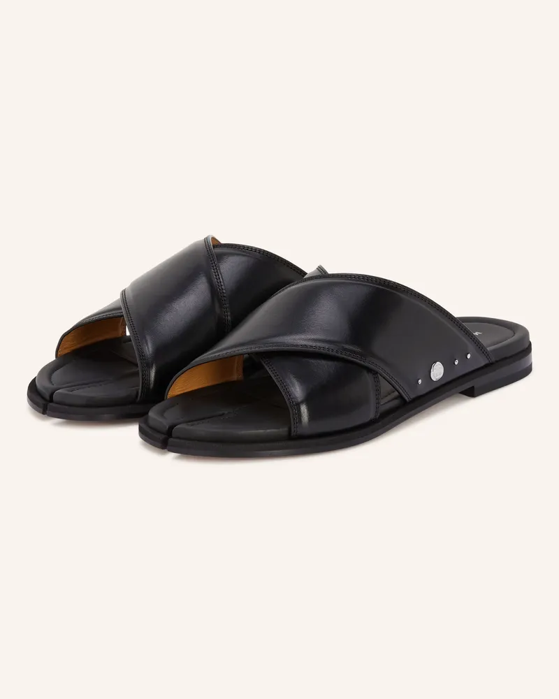 Maison Margiela Pantoletten TABI Schwarz