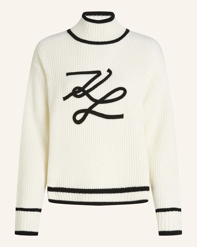 Karl Lagerfeld Top weiss Weiss
