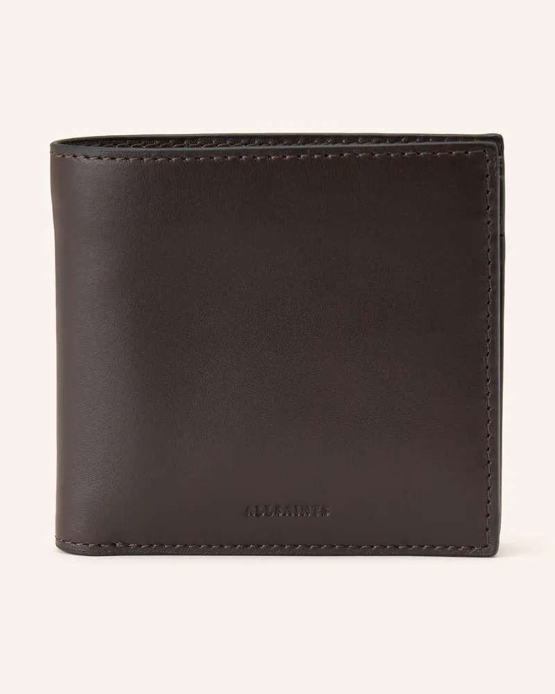 AllSaints Geldbörse Delph braun Dunkelbraun