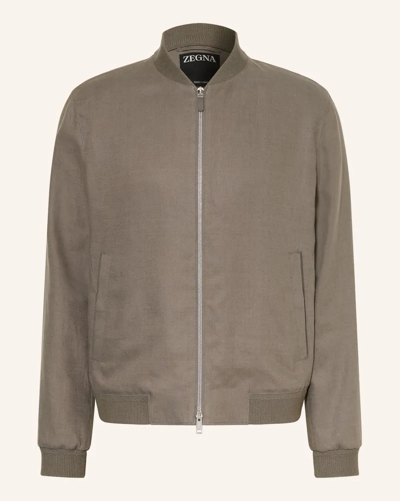 Ermenegildo Zegna Blouson beige Khaki