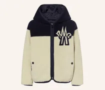 Teddyfell-Jacke beige