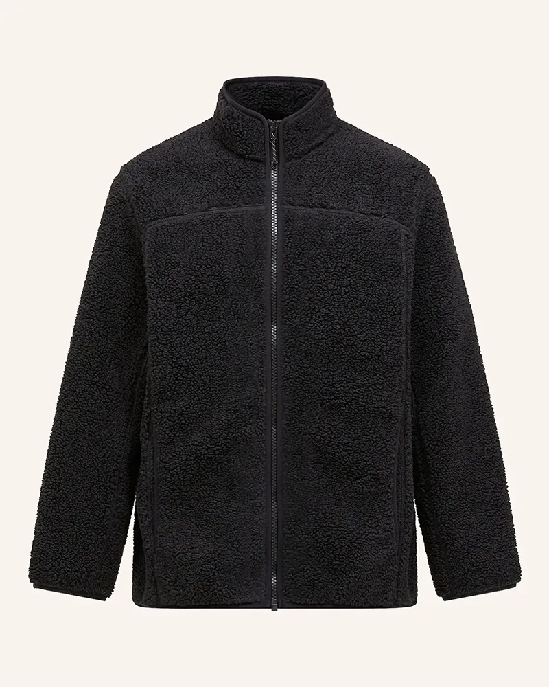 Peak Performance Teddyfell-Jacke SOLIDE PILE Schwarz