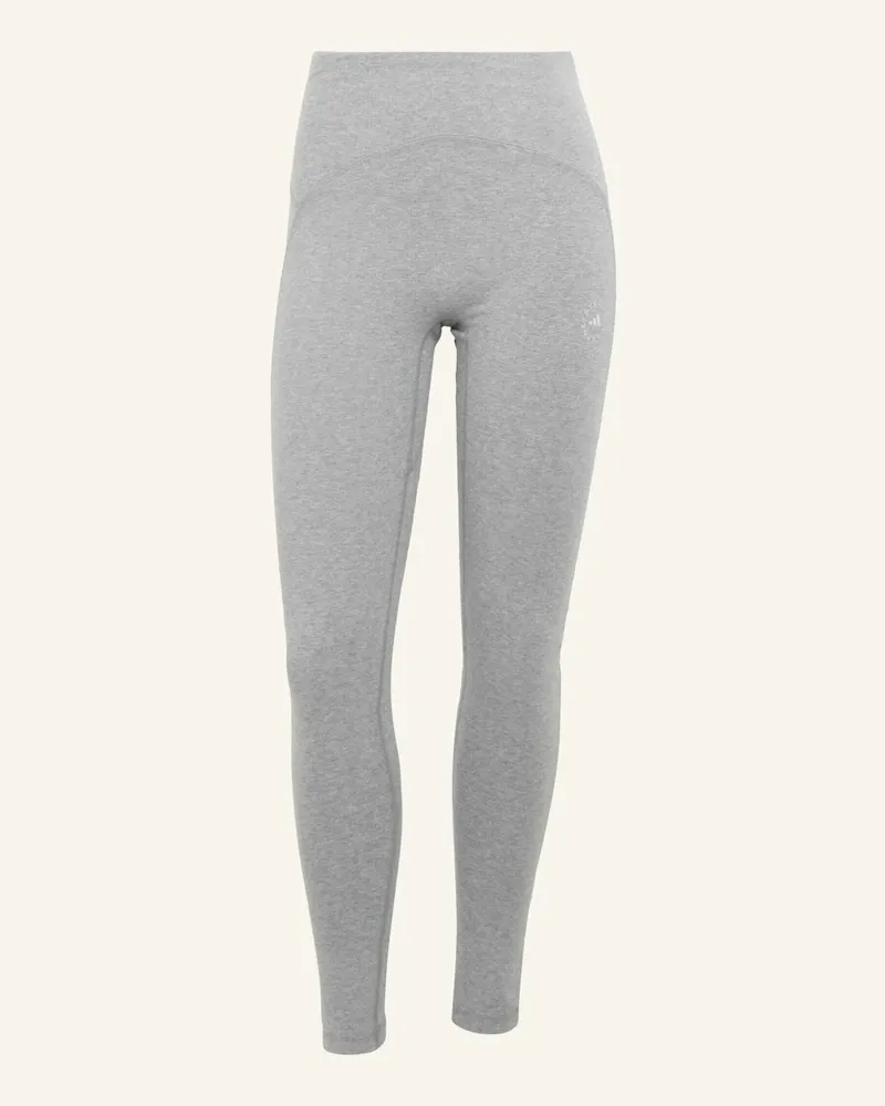 adidas Adidas By Stella Mccartney Studio Leggings, Baumwolle grau Braun