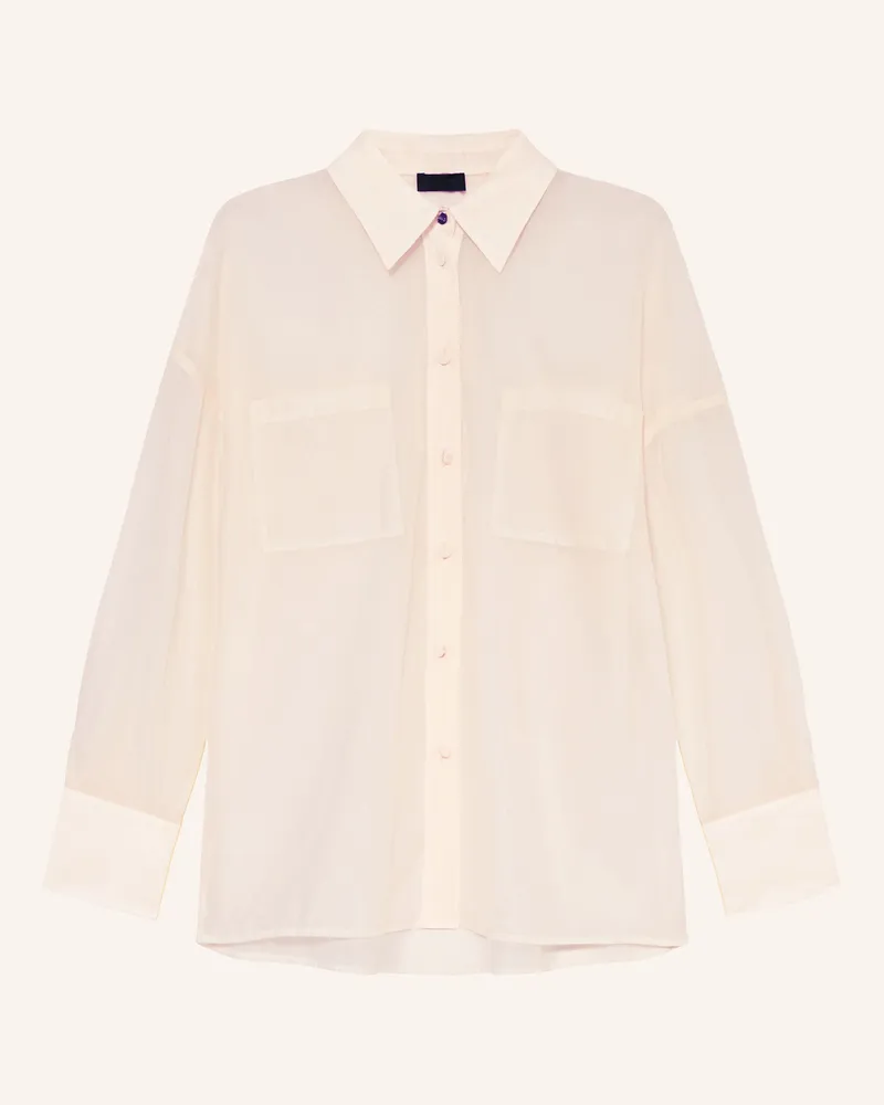 Liu Jo Hemdbluse weiss Hellorange