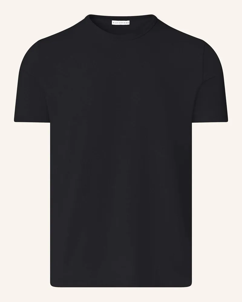 KIEFERMANN T-Shirt Lehon schwarz Schwarz