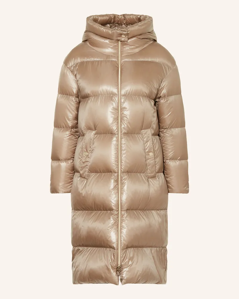 Herno Daunenmantel Beige