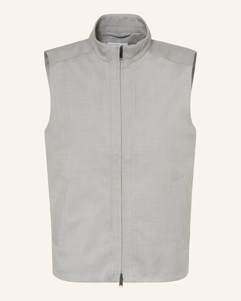 Eton Weste grau Grau