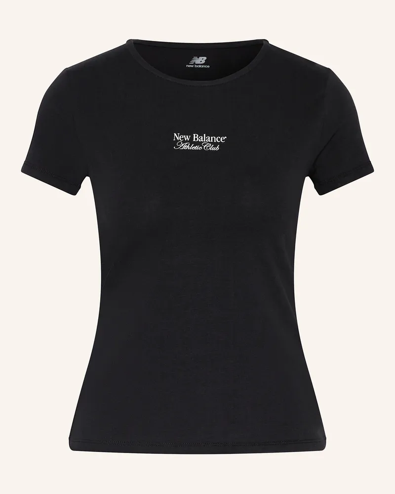New Balance T-Shirt WT51958 Schwarz